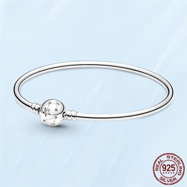 Femme Браслет 925 пробы стерлингового серебра змея браслет-цепочка в форме сердца для женщин Fit Charms Бусины ювелирные изделия подарок