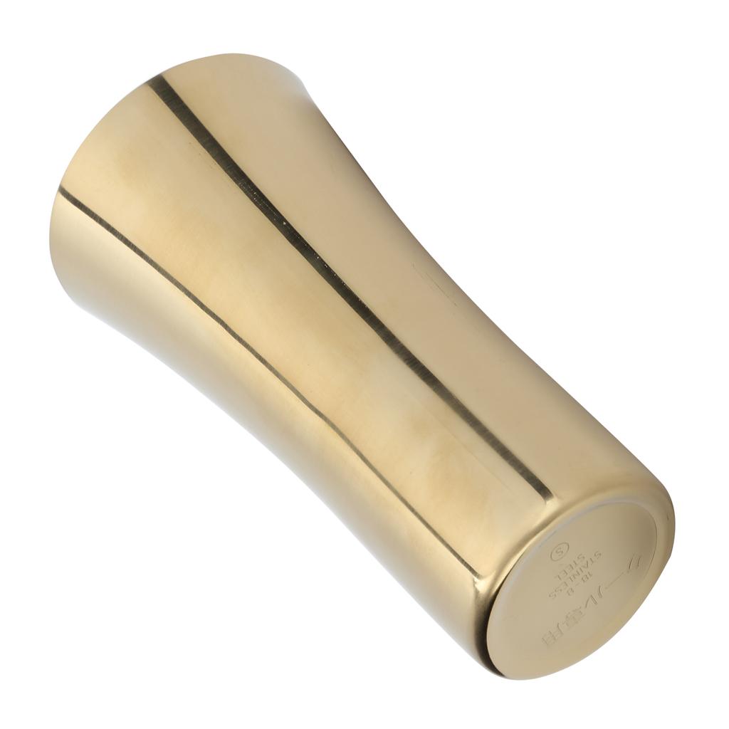 Декоративная кружка из нержавеющей стали для воды, пива, холодных напитков, сока, для дома, ресторана, декор, золото, 395 мл