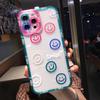 Милый мультяшный смайлик Прозрачный чехол для телефона Для iPhone 14 Pro Max 13 12 11 X XS XR 7 8 Plus SE Пара Прозрачный Мягкий Ударопрочный Чехол