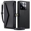 For Xiaomi 15 Pro Leather Case Wallet Stand Phone Cover with Straps