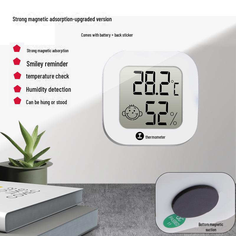 Цифровой настенный термогигрометр Green Forest для точного мониторинга в помещении