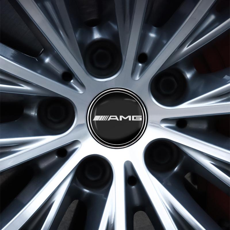 For Mercedes Benz AMG GLE GLS GLC CLA GLB ML C500 C200 C300 W204 W206 W205 W212 W203 Car Wheel Center Hub Cap Car Rims Dust-proof Cover Hubcapss