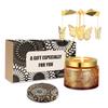 Rotating Soy Wax Scented Candle Holder - Birthday Gift & Home Decor 