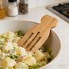 Bamboo Salad Fork Tossing Tool Eco-Friendly Kitchen Tool for Salad Fruit Vegetables