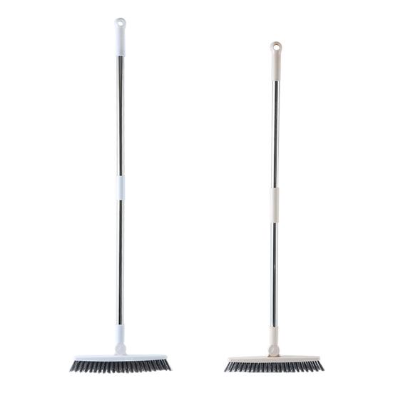 Щетка для пола Эргономичный дизайн Сверхпрочная щетка для пола с длинной ручкой и V-образной головкой Многоцелевое чистящее средство