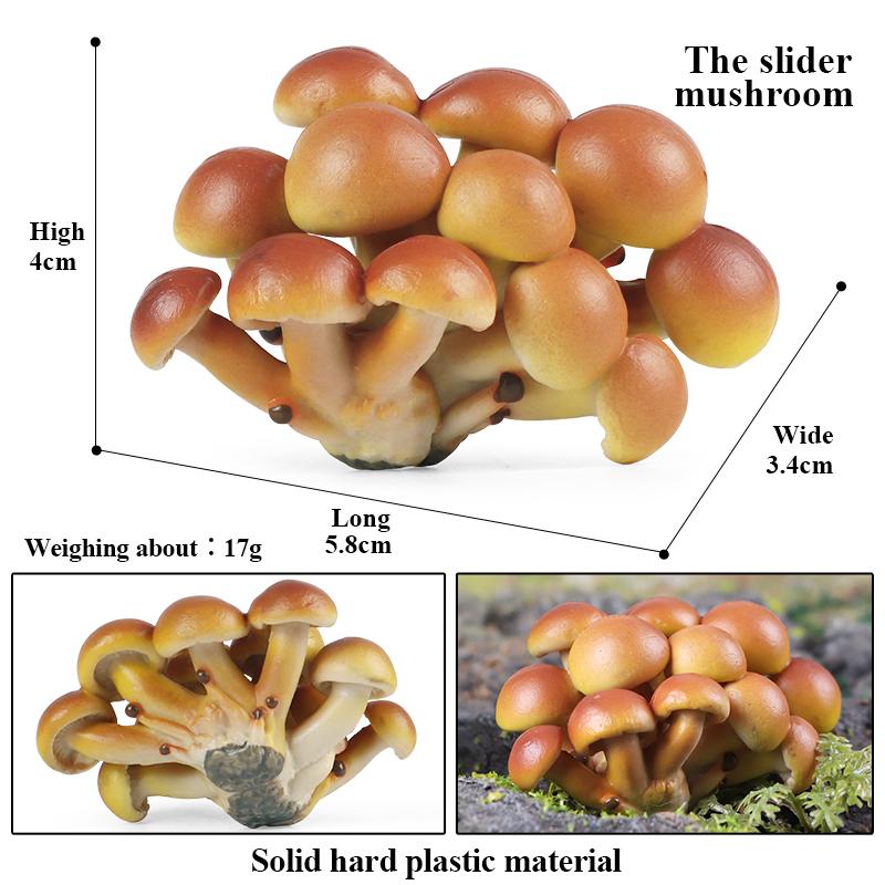 Oenux Игрушка для ролевых игр Милые фрукты Овощи Модель гриба Топперы для торта Еда Жуэ Семейное веселье Раннее образование для детей Подарок