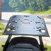 Motorcycle Rear Luggage Rack Mounting Shelf Easy Installation Detachable Replacement Motorbike