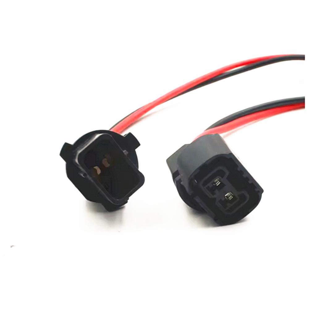 2 шт. Автомобильный 5202/H16/2504/PSX24W разъем-адаптер с гнездом на P13W разъем-адаптер с вилкой, держатели, разъем жгута проводов