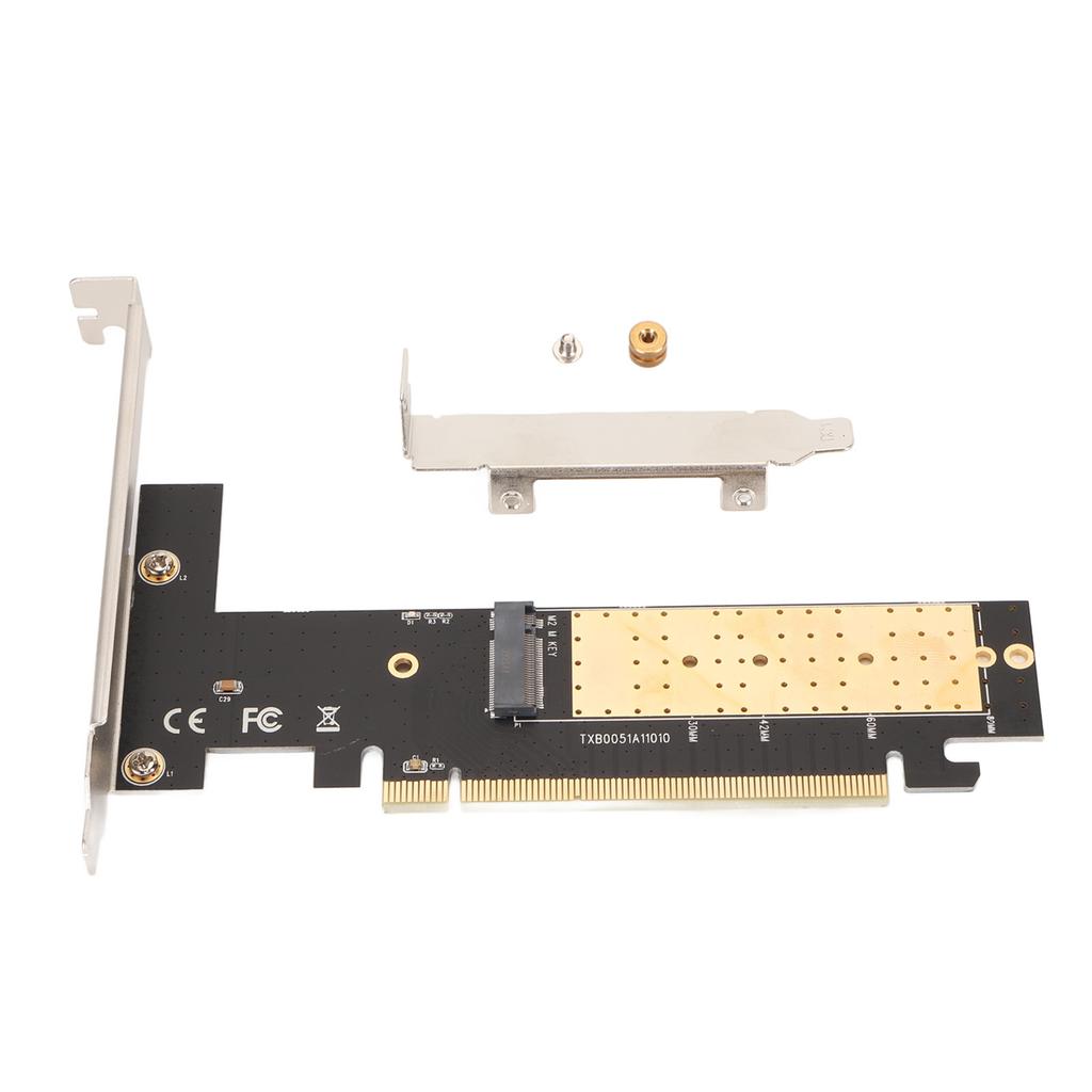 M.2 NVMe to PCIe 3.0 X16 Adapter Up To 32Gbps NVME SSD to PCIe Expansion Card for M.2 M‑Key 2280