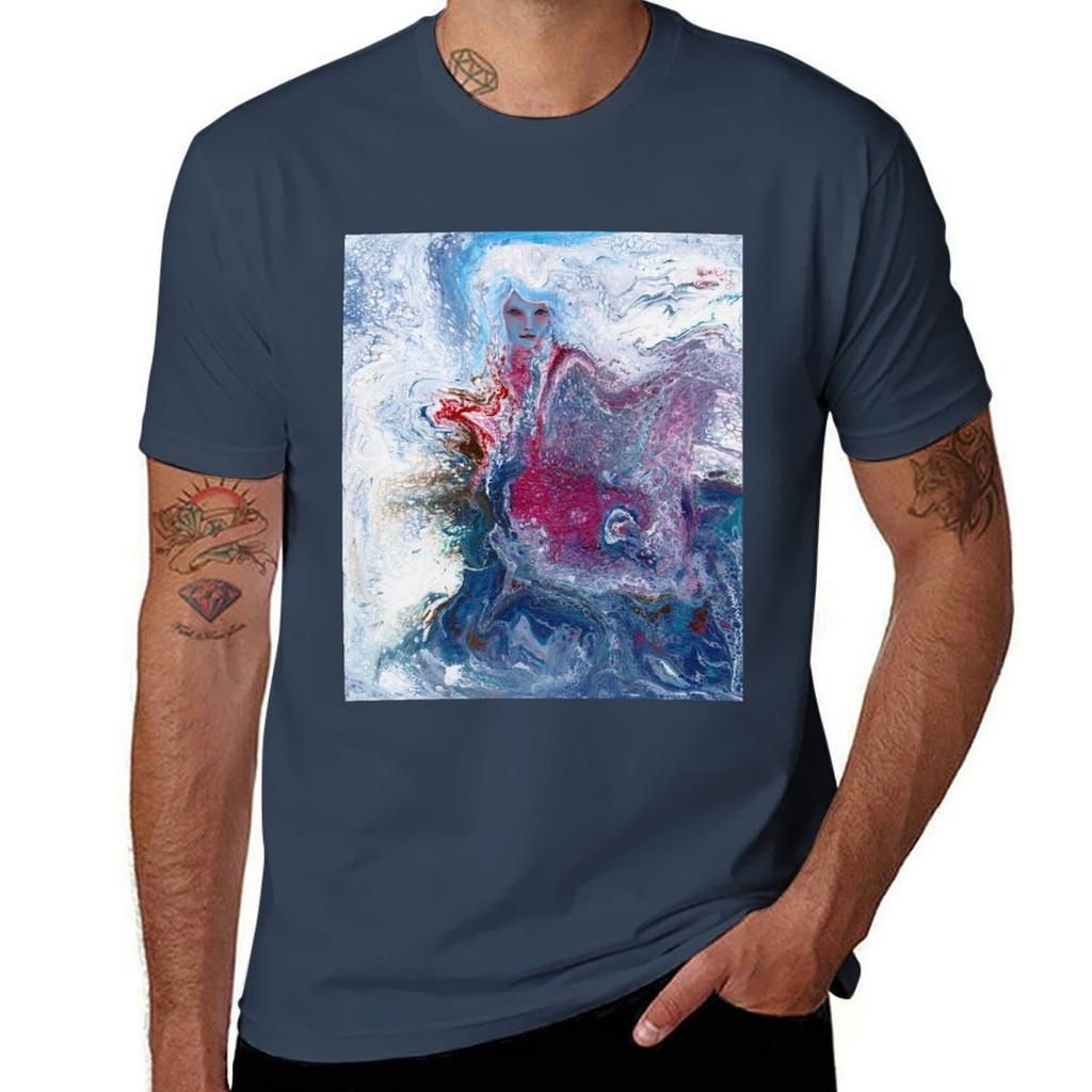 The Sea Godess Tshirt Casual Light Summer Short Sleeve Top