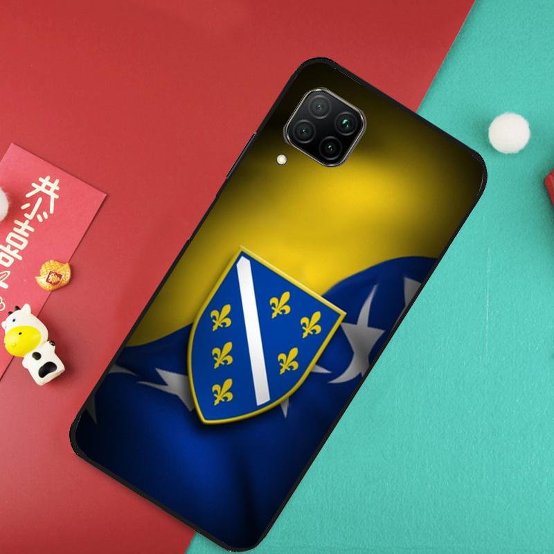 Флаг Боснии и Герцеговины Для Huawei Nova 9 10 SE 11 Pro 7i 8i 11i 12i Y73 Y72 Y61 Y91 Y90 Y70 Y60 P30 P40 Lite Чехол