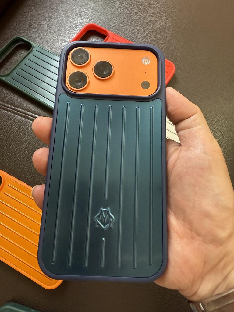 Стиль INS Премиум Люкс 3D Чехол-чемоданчик для телефона IPhone 17 Pro Max 16 15 14 Алюминиевый сплав Защитная задняя крышка с упаковкой в подарочной коробке