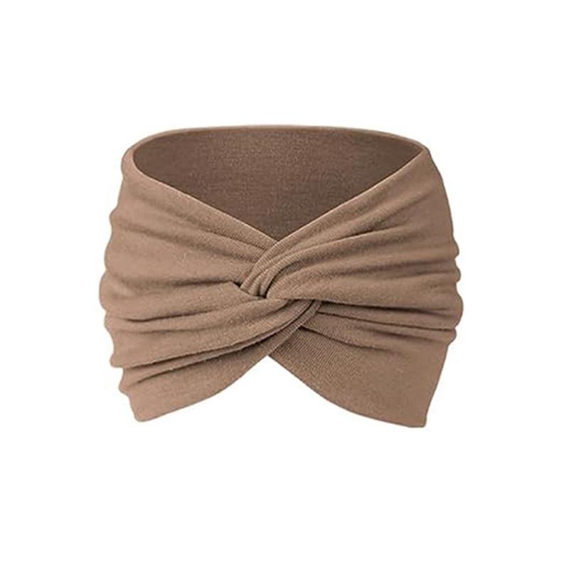 Women's Widened Headband Yoga Elastic Headband Running Headband Sports Sweat-absorbing Headband