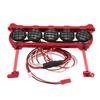 RC Roof Light Bar for EXO 110 Crawler CNC Aluminium Alloy LED Lamp Dome Spotlight 5 White Light