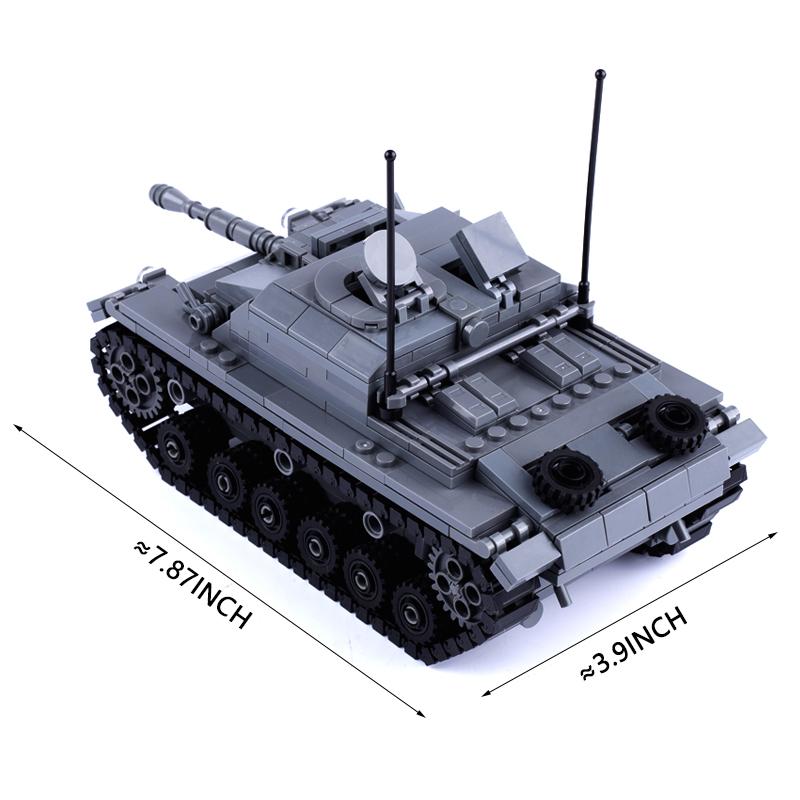 MOC Toys Модели Техники Танков WW1 WW2 Строительные Блоки Немецкий Американский Солдат Панцеры Противотанковое Орудие Мини Кирпичики Армейские Игрушки Детские