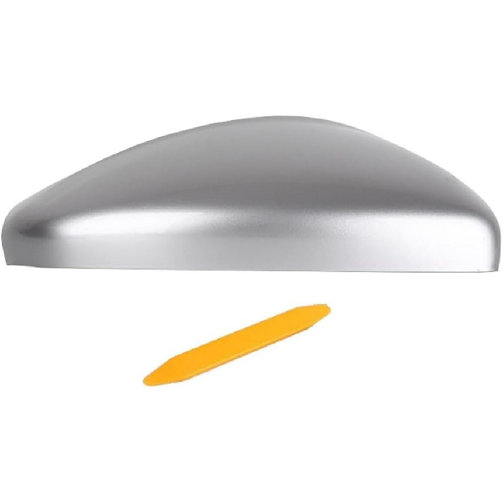 Right Passenger Side Mirror Cover Replacement Compatible With Volkswagen Jetta      2024 Rearview Mirror Cover Without Turn Signal (Black right)
