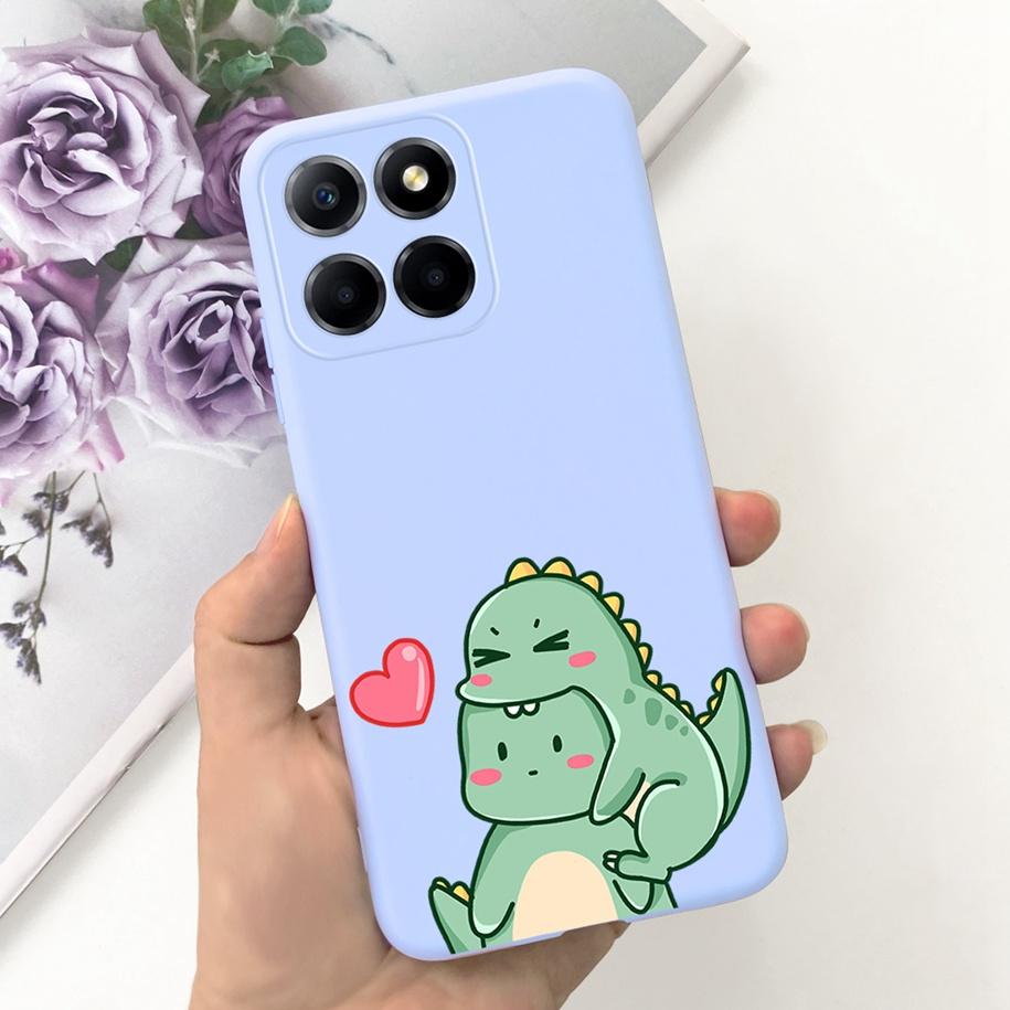 For Cover Honor X8 Phone Case TFY-LX1 TFY-LX2 TFY-LX3 Bumper Popular Flower Cats Soft Cover For Honor 70 Lite X6 X6s X8 5G Funda