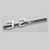 3d ABS Chrome Black Logo 3.2 5.5 6.5 6.3 A/m-g Emblem Sticker Car Fender Side Badge Accessories