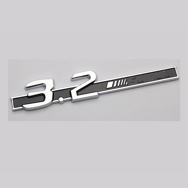 3d ABS Chrome Black Logo 3.2 5.5 6.5 6.3 A/m-g Emblem Sticker Car Fender Side Badge Accessories