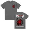 Rapper Anuel AA Rhlm 2 Album Tour Graphic Tshirt Mens Clothing Hip Hop Springsummer Short Sleeve Top ONeck Comfort Tshirt