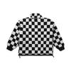 Vans Флисовая куртка с клетчатым воротником-стойкой и молнией Женские куртки Черно-белые VN000H0RCY4