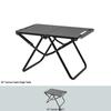 Portable Lightweight Foldable Outdoor Camping Table - Quick-Open Tactical Design, Multifunctional Carbon Steel BBQ Table.