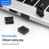 Weizhikong Disposable USB Port Security Lock & Dust Plug
