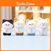 Plush Cat Toy Keychain Pendant With Pp Cotton Filling For Kids Gift Bag Decor