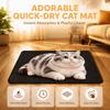 Non-Slip Cat  Area Rug Diatomaceous Earth Cartoon Carpet Soft Home Decor Carpet  Living Rooms