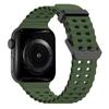 Силиконовый ремешок для Apple Watch Ultra 2 49 мм 45 мм 44 мм 42 мм спортивный ремешок для IWatch Series 9 8 7 6 SE 5 4 3 2 Correa