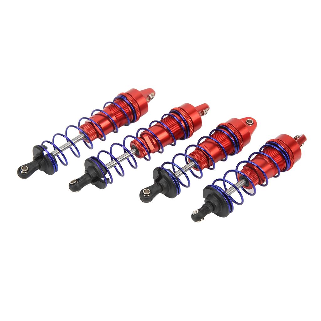 RC Shock Absorber Front Rear Aluminum Alloy Upgrade Parts RC Spring Damper for HSP for Traxxas 1 10 RC Car Red