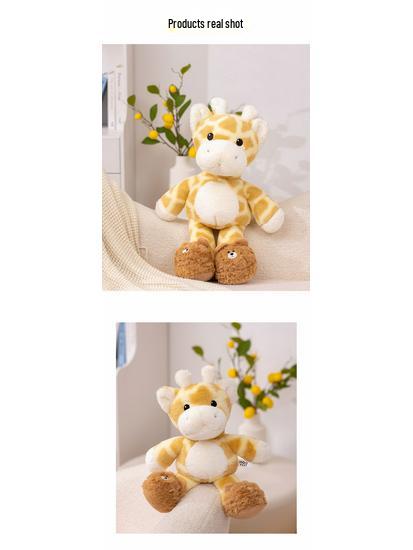 Adorable Plush Deer and Giraffe Doll - Perfect Birthday Gift for Girls