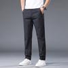 Высококачественные мужские повседневные брюки для весны и лета, новые деловые повседневные брюки для лета, высокоэластичные прямые мужские брюки, не требующие глажки