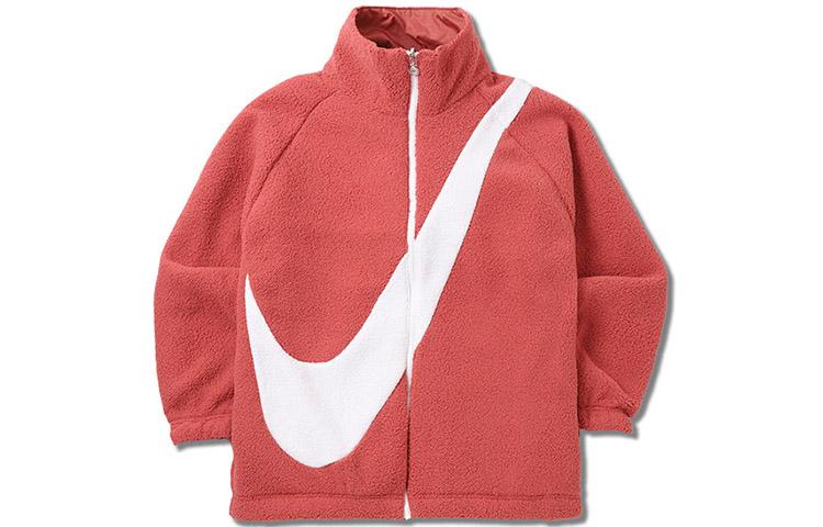 Nike Женские вельветовые куртки с воротником-стойкой, средняя длина CI8938-897