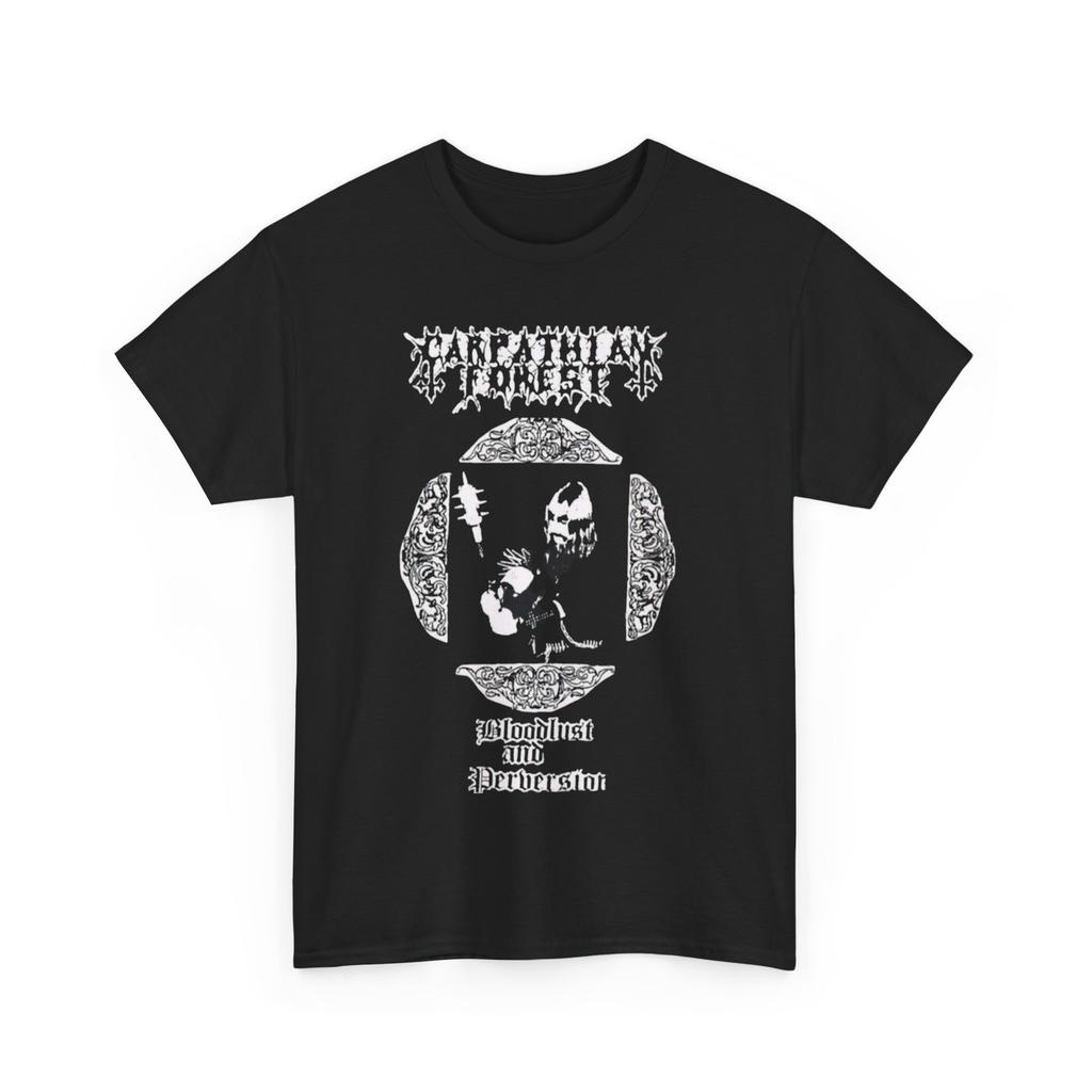 Carpathian Forest Band Tee Unisex Heavy Cotton Black Metal Music Y2K
