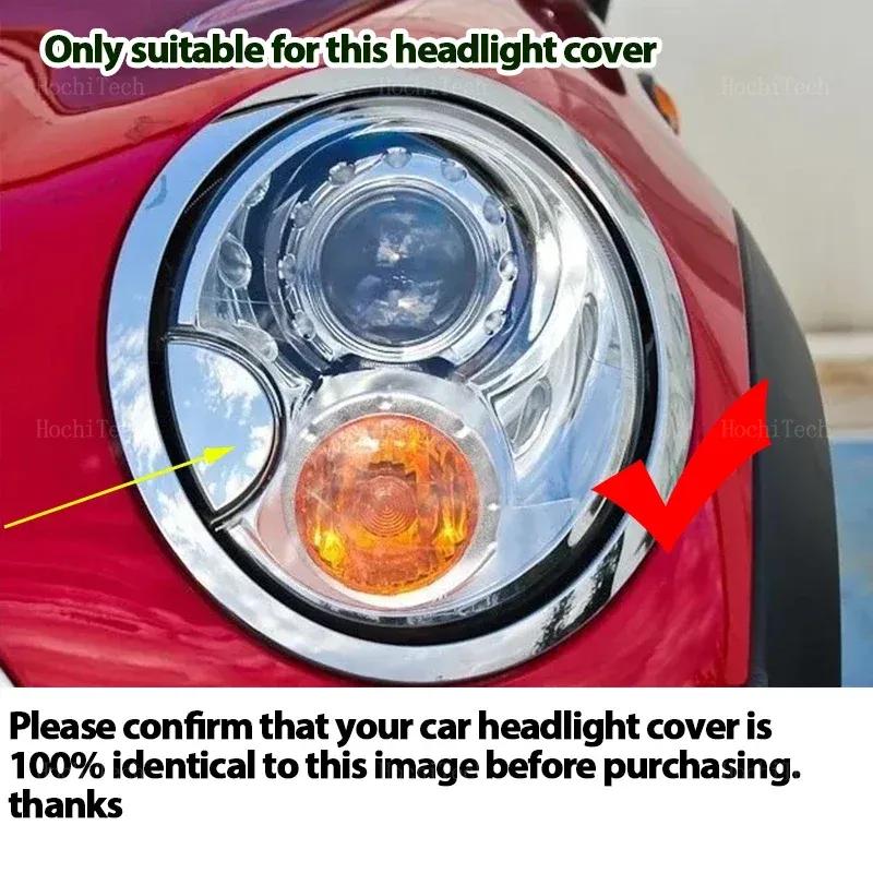 Headlight Lampshade Transparent Headlight Lens Left and Right Lampshade Cover For Mini R56 Cooper 2007-2013