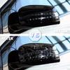 Чехлы на зеркала заднего вида для Mercedes-Benz W204 E W212 W176 W246 CLS C218 GLA X156 ABS, глянцевый черный из углеродного волокна