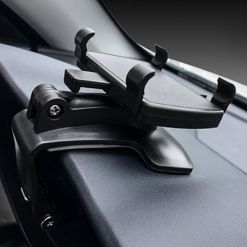 1 шт. держатель мобильного телефона на приборную панель автомобиля, вращающийся зажим для приборной панели для смартфона, вращающийся на 360 градусов, автомобильный держатель для телефона