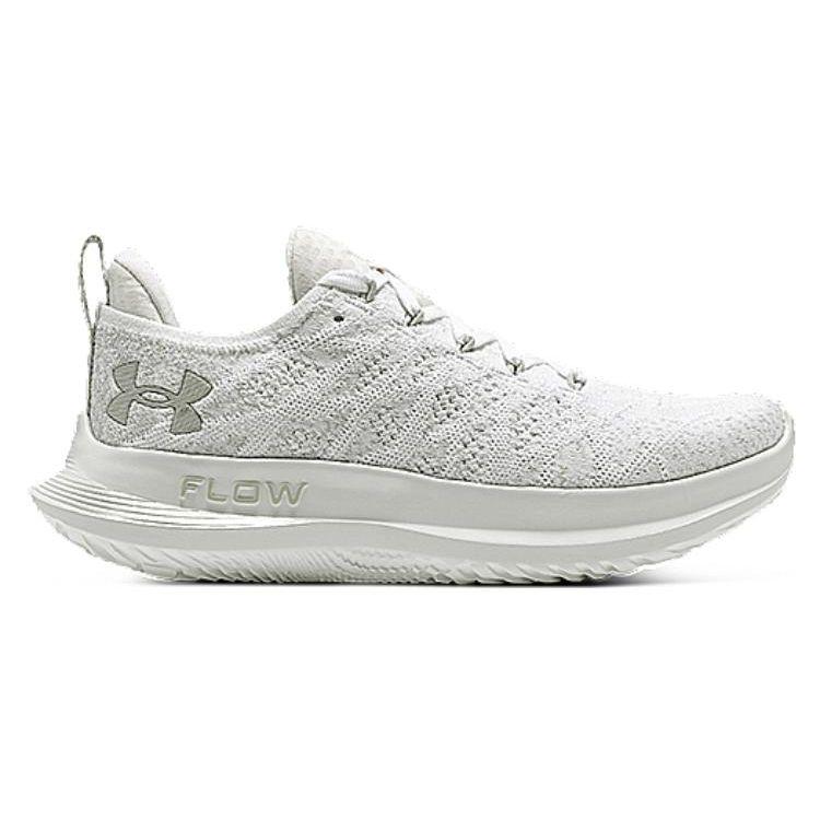 Under Armour Flow Velociti 3 White Halo Grey Women Sneakers 3026124-103