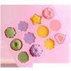 New 12 Flower Grass Mold Silicone Multi-style Baking Mold Cake Candy Chocolate Candy Ice Pastry Food Mold Kitchen Bar Christmas DIY Tool