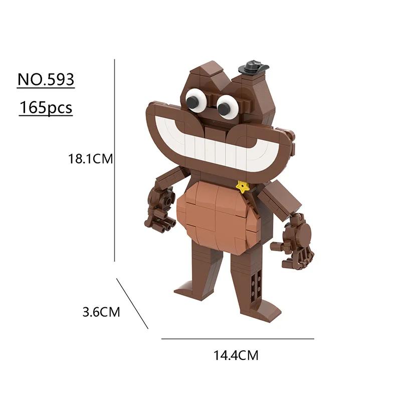 Игрушки для детского сада Monster Building Blocks Garten of Banban Сборка мелких деталей Building Blocks Детские подарки