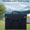 Foldable Solar Panel Charger with Dual USB Fast Charging QC3.0, TYPE-C, DC 3.0 for Camping, Phones