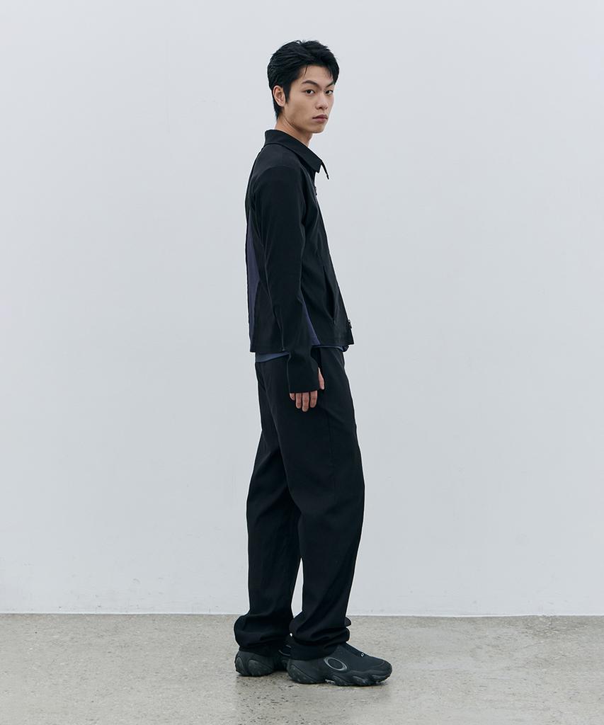 ROWM Contrast Panel Jacket (Black)
