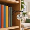 Теплая атмосфера Светодиодная подсветка для книжной полки 2 шт. Библиотечный фонарь 3D-печатное декоративное освещение Освещение для чтения книжной полки для книголюбов Маленький акцент