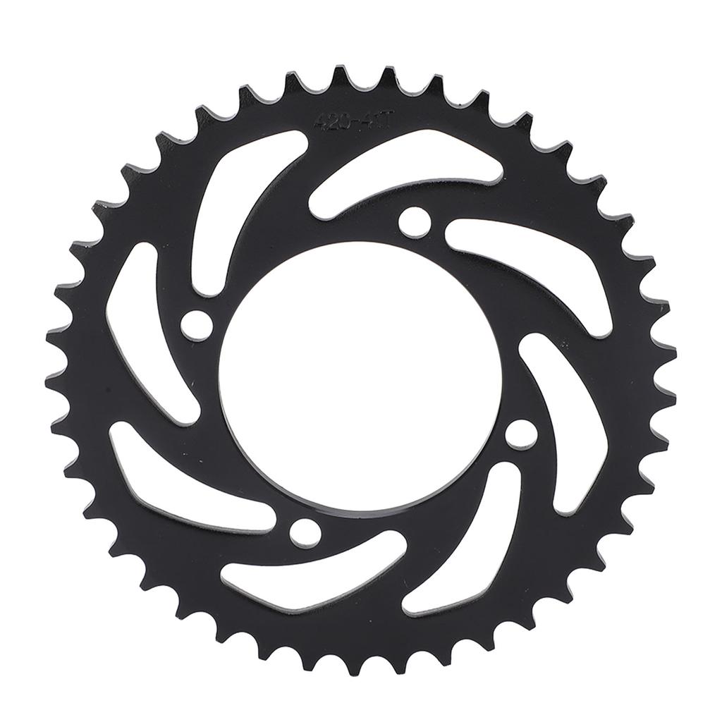 420 41T мотоциклетные цепные звездочки стальная задняя задняя звездочка для самостоятельного ремонта картинга ATV