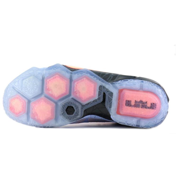 Nike Lebron 12 Easter Slip Resistant Lightweight Non slip Lightweight Mid top Performance Basketball Shoes Mens 707781-488