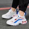 Boys Shoes Spring Summer Mesh Campus Wind Trend Middle and Large Children's Little White Shoes Student Children's Running Sneakers