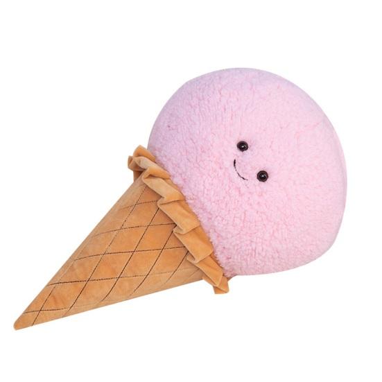 Мороженое, плюшевая игрушка, мультяшная красочная кукла-мороженое, плюшевая плюшевая подушка, украшение, мягкая кукла, подушка, украшение для дома, вечерние, подарок на день рождения