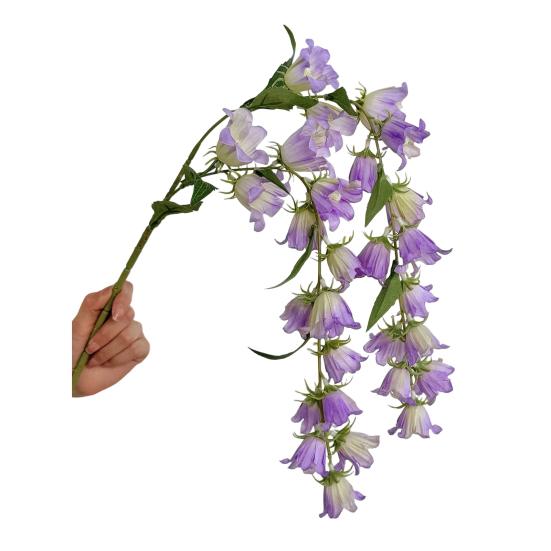 38" Искусственный Ландыш Длинный Стебель Искусственный Шелковый Цветок Букет для Высокой Вазы Искусственные Растения для Дома Свадьбы Вечеринки Дня Рождения Украшения для Дома