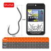 Рыболовный крючок из высокоуглеродистой стали, острый, с бородкой, автоматический, откидной, 12 шт./упаковка, крючок для карповой рыбалки, аксессуары